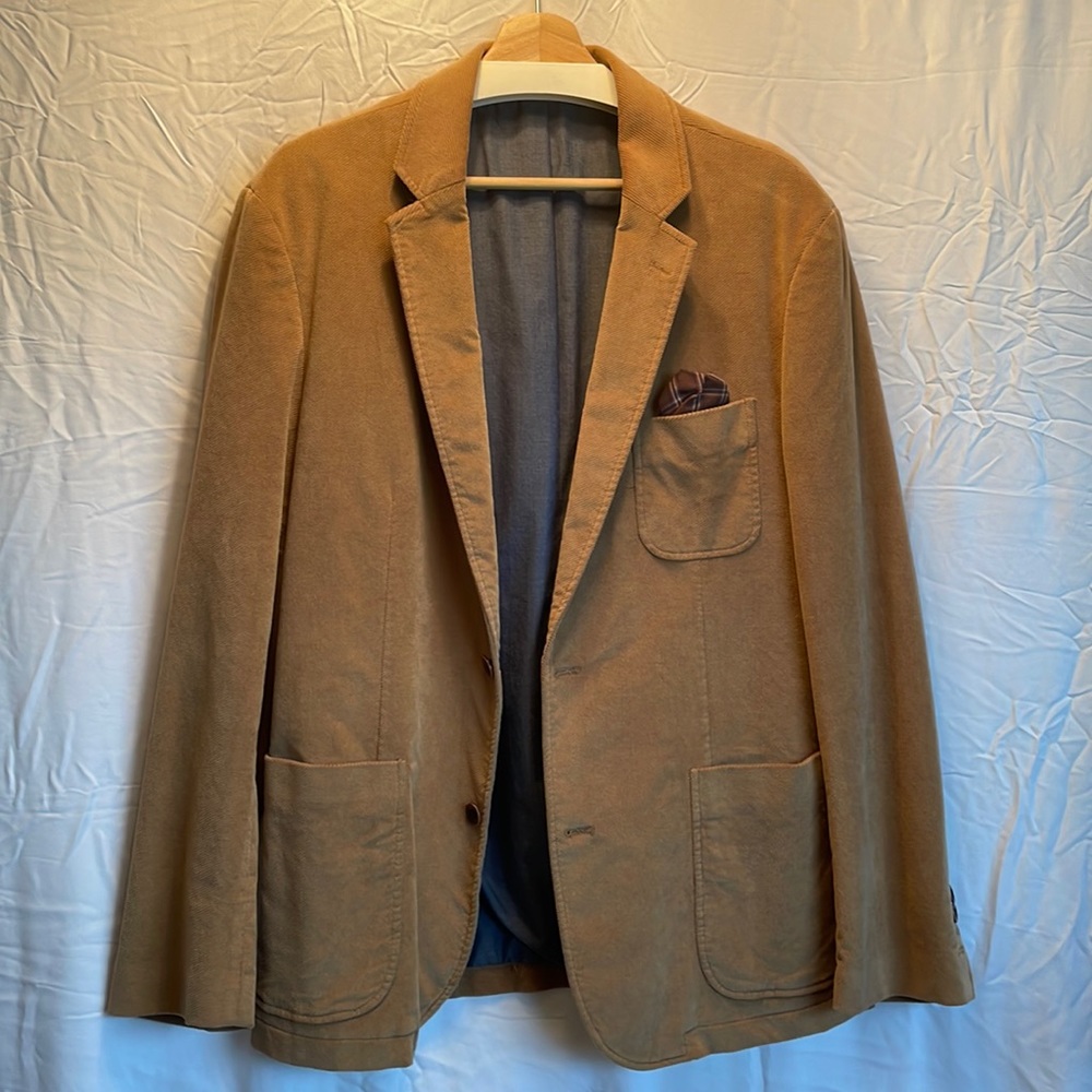 Johnston & Murphy Tan Lightweight Jacket